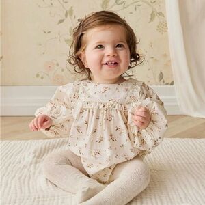 Organic cotton Jamie Kay Frances playsuit size 3-6 months